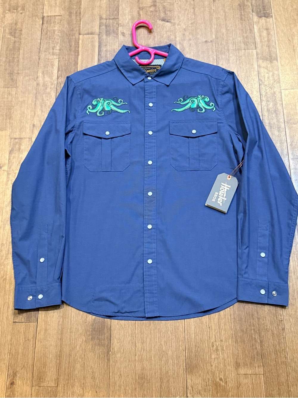 Howler Brothers - Octopus Gaucho - MIcrostripe - MEDIUM NWT